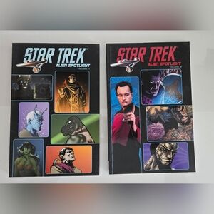 STAR TREK ALIEN SPOTLIGHT VOLUME 1 AND 2